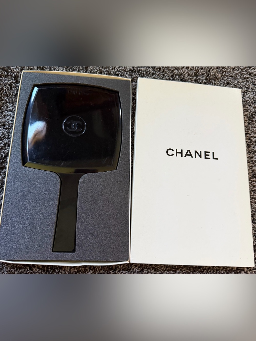 Chanel hand mirror